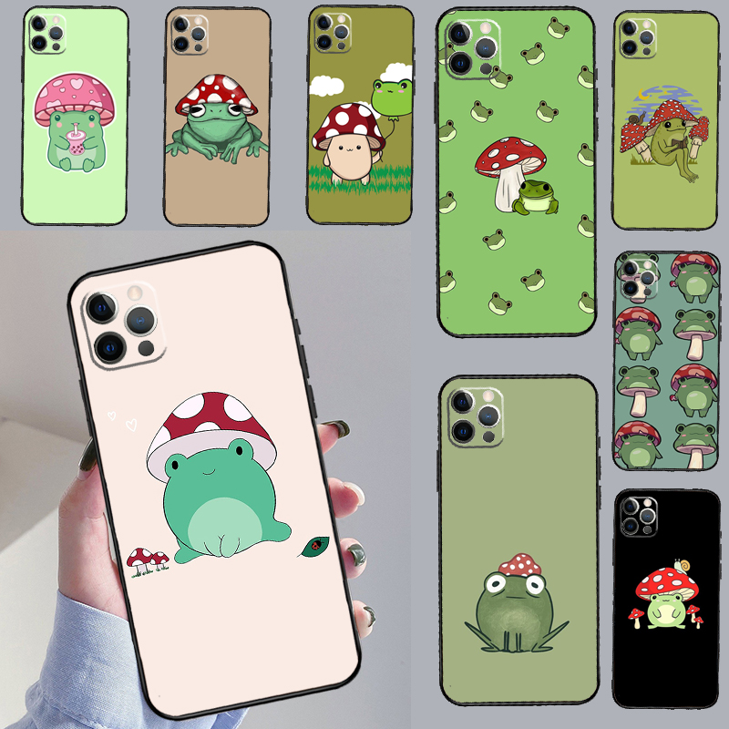 Oppo Reno 12 - Милый чехол в виде лягушки и