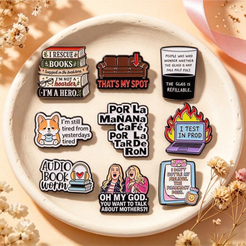 Милые забавные эмалевые значки – обзор и цена Tablet Cute Accessories