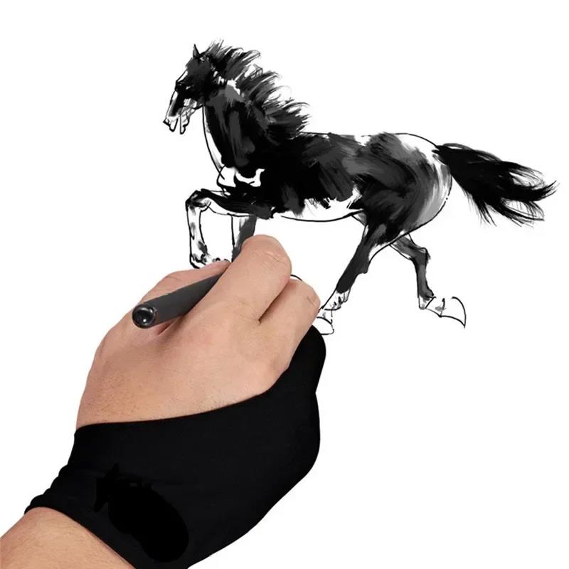 Перчатки для рисования с двумя – обзор и цена Drawing Glove Artist