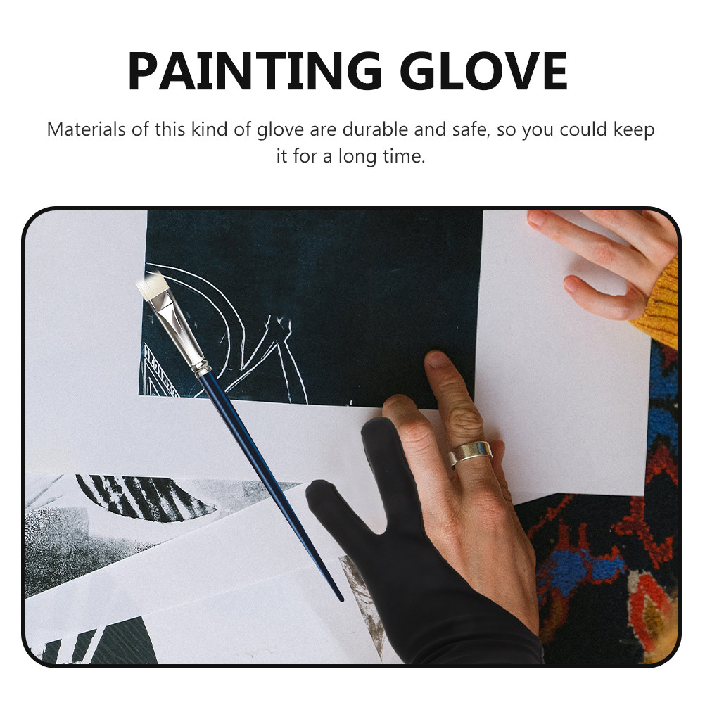 3 пары перчаток для левшей, пр – обзор и цена Drawing Glove Artist