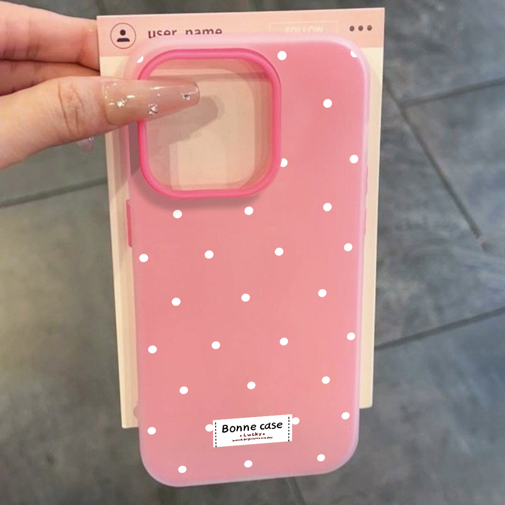 Французский чехол в горошек IN – обзор и цена Samsung Galaxy A55
